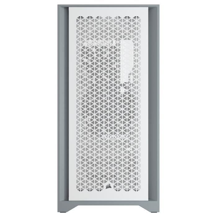 CORSAIR Boîtier PC 4000D Airflow - Moyen Tour - Verre trempé - Blanc (CC9011201WW) – Image 6
