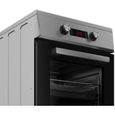 Cuisinière induction - BEKO - FSM58301XCDT - 3 foyers - 9200 W - 60 cm - Inox – Image 3