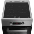 Cuisinière induction - BEKO - FSM58301XCDT - 3 foyers - 9200 W - 60 cm - Inox – Image 5