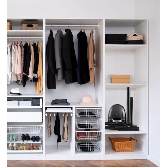 DOMO DO1033S - Aspirateur compact avec sac 450W - Filtre HEPA10. Rayon d'action 7m .Capacité de sac de 1,5L.Flexible plastique – Image 7