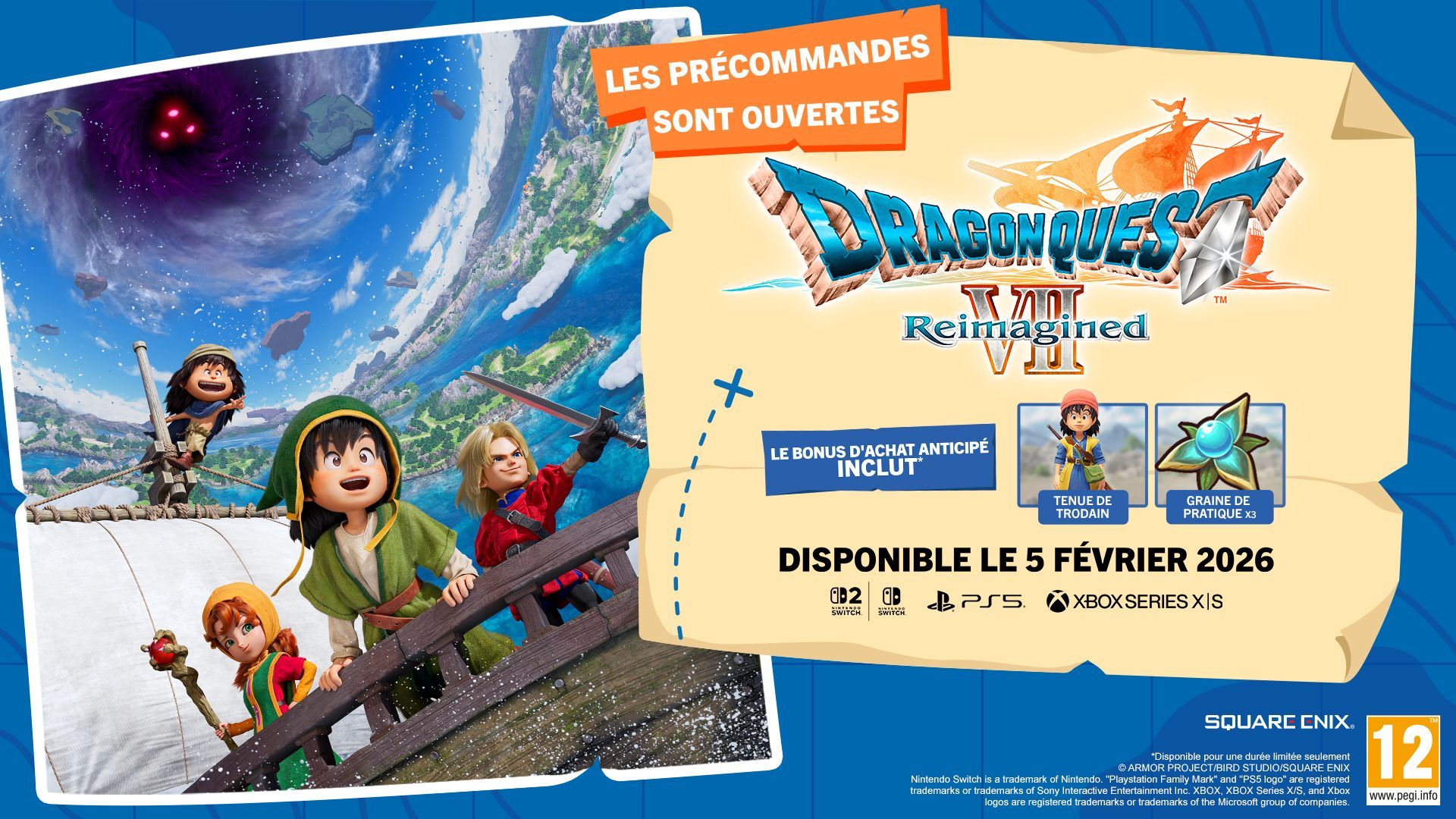 Dragon Quest VII Reimagined - Jeu Xbox Séries X – Image 2