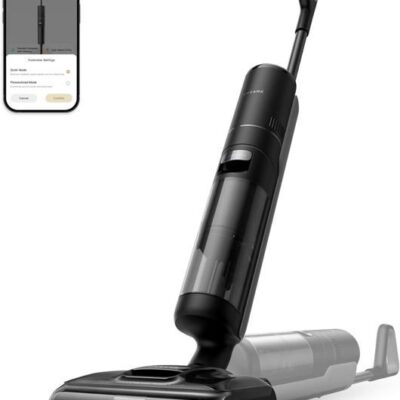 DREAME H15 Pro Aspirateur Laveur, Aspirateur balai, AI DescendReach, Triple arte, 21 kPa, antinuds, Lavage Brosse immersif 100C,