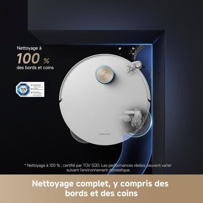 DREAME L50 Pro Ultra Robot aspirateur et Laveur avec vidage Automatique et Nettoyage Automatique des serpillières – Image 2