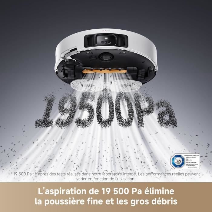 DREAME L50 Pro Ultra Robot aspirateur et Laveur avec vidage Automatique et Nettoyage Automatique des serpillières – Image 3