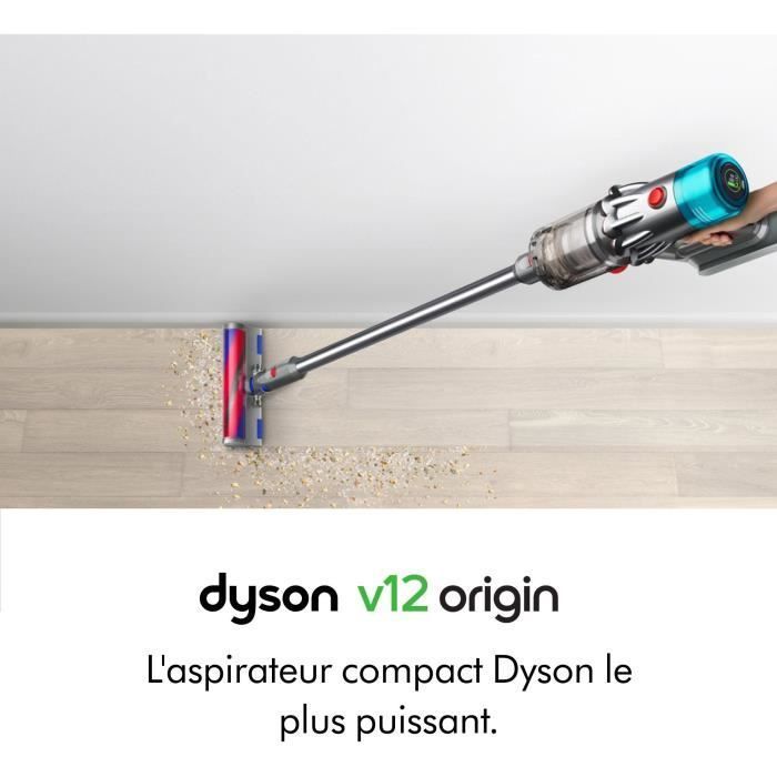 DYSON V12 Origin - Aspirateur Balai sans fil + Kit pour animaux - 545 W - 120 AW - 60 min – Image 4