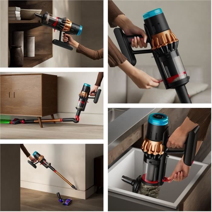 DYSON V16 Piston Animal - Aspirateur balai sans fil - Puissance 315 Airwatts - Filtration HEPA - Brosse adaptative auto-démêlante – Image 3