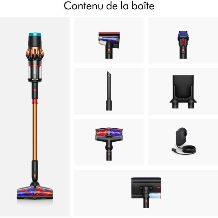 DYSON V16 Piston Animal Submarine - Aspirateur balai sans fil - Puissance 350 Airwatts - 3 en 1 : aspire, lave, aspirateur à main – Image 4