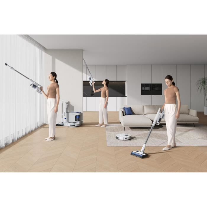 ECOVACS DEEBOT N20 COMBO - Aspirateur Robot + Balai avec Station - Double vidange automatique - Puissance 10 k Pa – Image 3