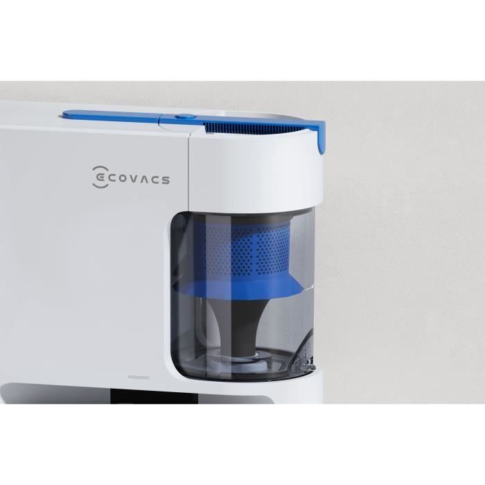 ECOVACS DEEBOT N20 COMBO - Aspirateur Robot + Balai avec Station - Double vidange automatique - Puissance 10 k Pa – Image 6