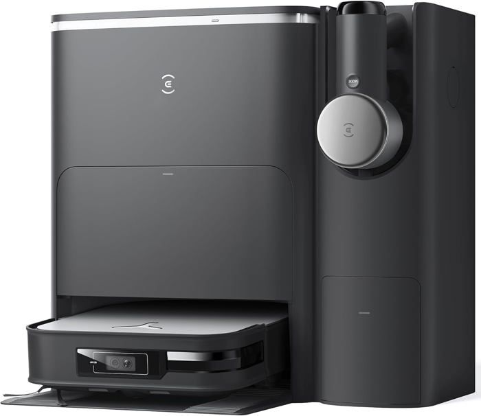 ECOVACS DEEBOT X2 COMBO - Robot Aspirateur Laveur avec Aspirateur à Main - 8700Pa - Vidage Automatique Double