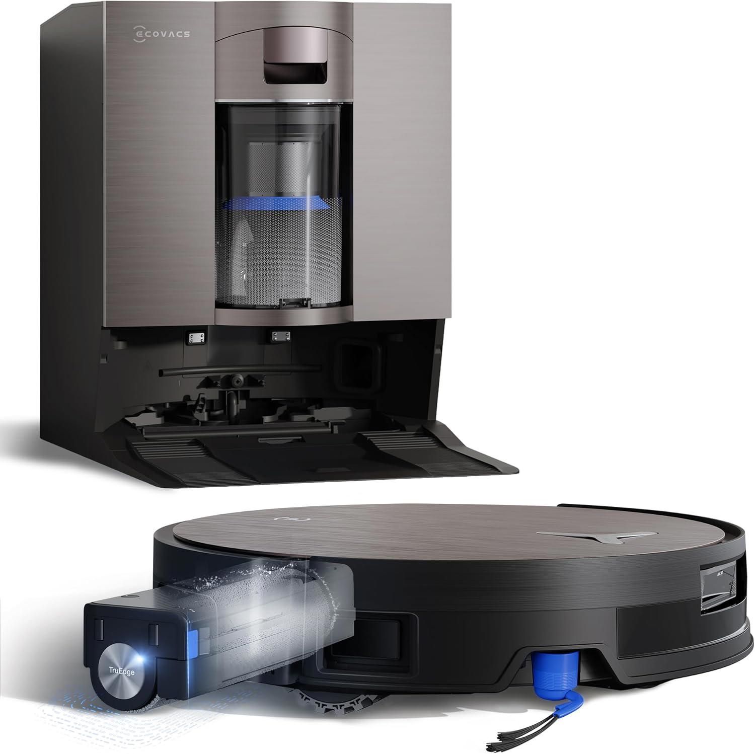 ECOVACS X11 OMNICYCLONE Aspirateur Robot, Robot Aspirateur Laveur avec BLAST et Puissance 19500 Pa, PowerBoost Ultra-rapide