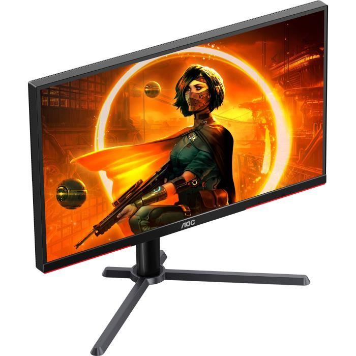 Ecran PC Gamer - AOC - 27" - QHD Mini-LED - 180Hz - Dalle Fast VA - 1ms - Ajustable en hauteur - Q27G3XMN/BK – Image 6