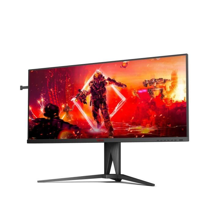 Ecran PC Gamer - AOC - AG405UXC - 40" IPS UWQHD 1ms 144Hz HDMI DP USB-C HP Pivot Réglable en hauteur Freesync Premium HDR 400 – Image 5