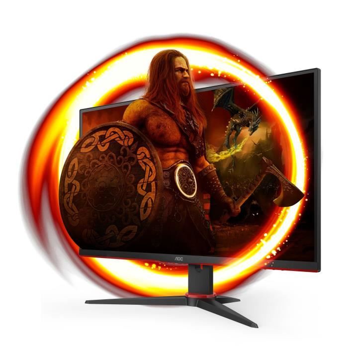 Ecran PC Gamer - AOC - Q27G2E/BK - 27" - Dalle VA - QHD - 1ms - 155Hz - HDMI 2.0 x 2 DisplayPort 1.2 x 1 - Pivot - Adaptive Sync – Image 7