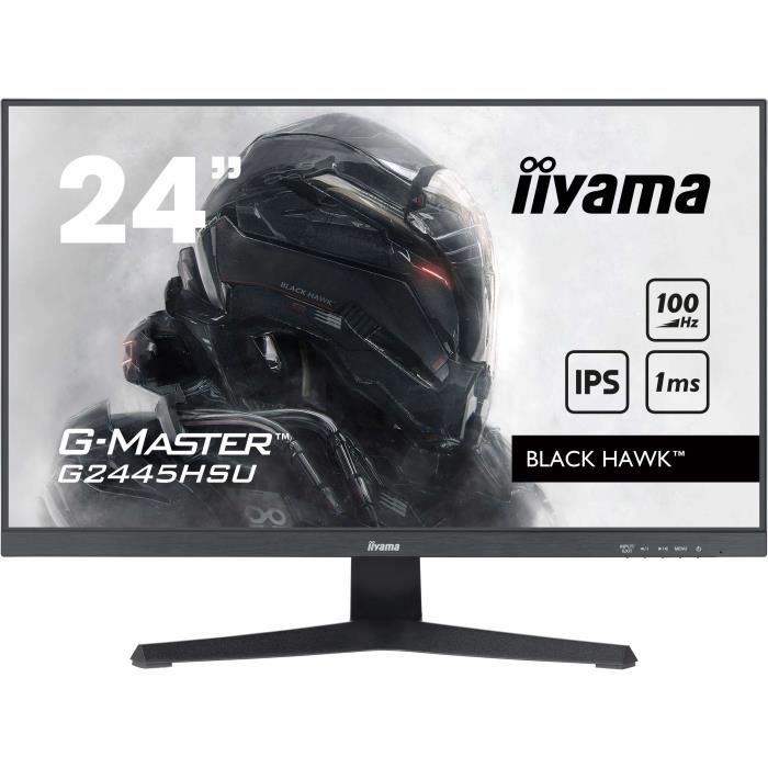 Ecran PC Gamer - IIYAMA - 24" - FHD - 100Hz - Dalle IPS - 1ms - G2445HSU-B2