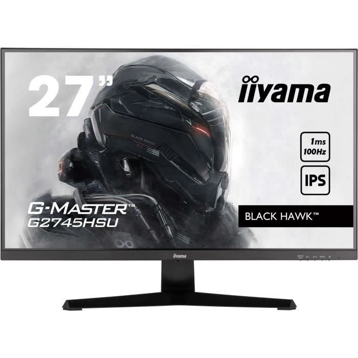 Ecran PC Gamer - IIYAMA - 27" - FHD - 100Hz - Dalle IPS - 1ms - G2745HSU-B2 – Image 9