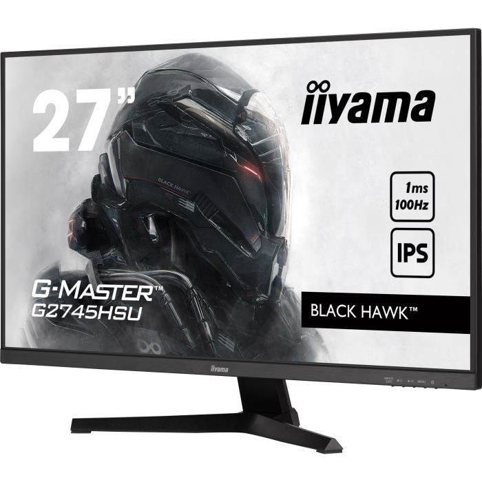 Ecran PC Gamer - IIYAMA - 27" - FHD - 100Hz - Dalle IPS - 1ms - G2745HSU-B2 – Image 3