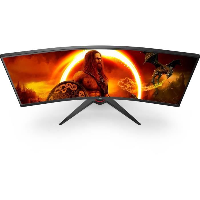 Ecran PC Gamer Incurvé - AOC - 34" - UWQHD - 144Hz - Dalle VA - 4ms - CU34G2XE/BK – Image 6