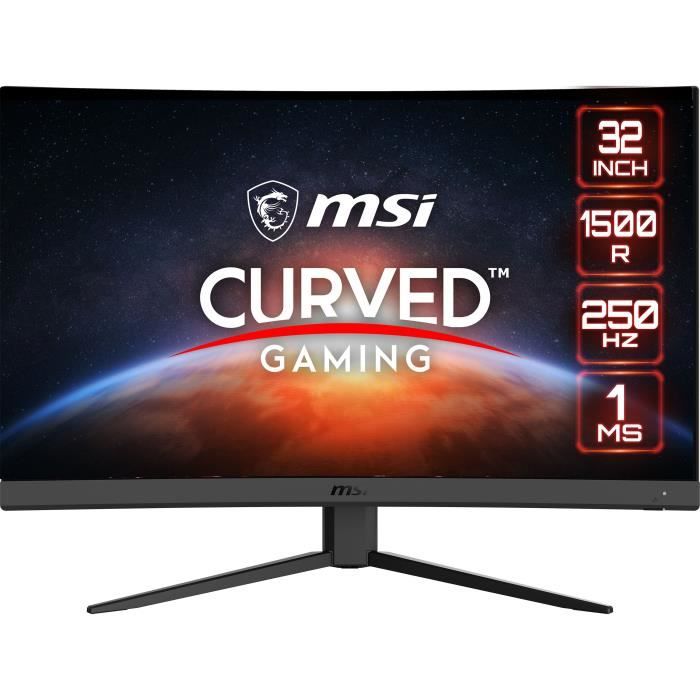Ecran PC Gamer Incurvé - MSI - 32" - FHD - 250Hz - Dalle VA - 1ms - G32C4X – Image 5