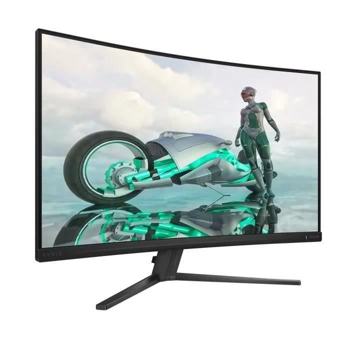 Ecran PC Gamer Incurvé - PHILIPS - 32" - QHD - 180Hz - Dalle Fast VA - 0,5ms - 32M2C3500L – Image 3