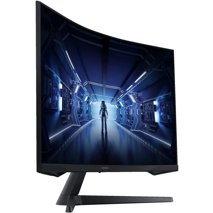 Ecran PC Gamer Incurvé - SAMSUNG ODYSSEY G5 - LC27G55TQWRXEN - 27" WQHD - Dalle VA - 1ms - 144Hz - FreeSync Premium