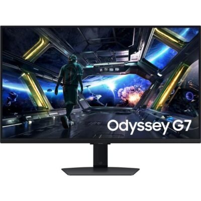 Ecran PC Gamer - SAMSUNG - 32" - UHD - 144Hz - Dalle IPS - 1ms - Ajustable en hauteur - LS32DG702EUXEN