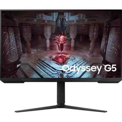 Ecran PC Gamer - SAMSUNG - 32" - WQHD - 165Hz - Dalle VA - 1ms - Ajustable en hauteur - LS32CG510EUXEN
