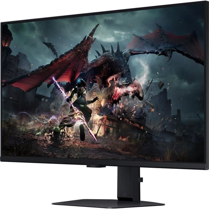 Ecran PC Gamer - SAMSUNG - 32" - WQHD - 180Hz - Dalle IPS - 1ms - Ajustable en hauteur - LS32DG500EUXEN – Image 2
