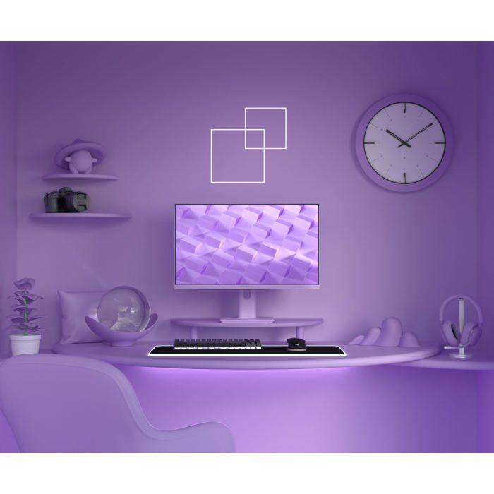 Ecran PC Gamer - JAPANNEXT - 23.8" - IPS - Full HD (1920x1080) - 120Hz - 0.5ms - Violet Pastel - JN-IPS238G120F-HSP-PP – Image 6