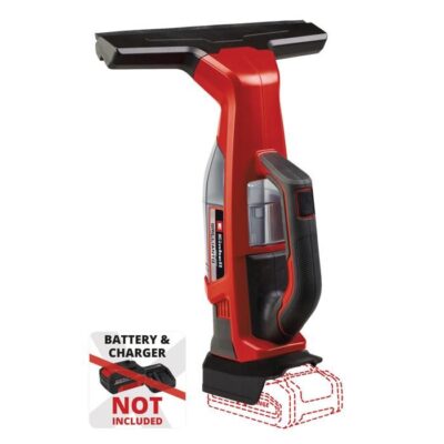 Einhell Nettoyeur de vitres sans fil BRILLIANTO Solo PXC (18V, buse aspirante de 28 cm) Livré sans Batterie ni Chargeur