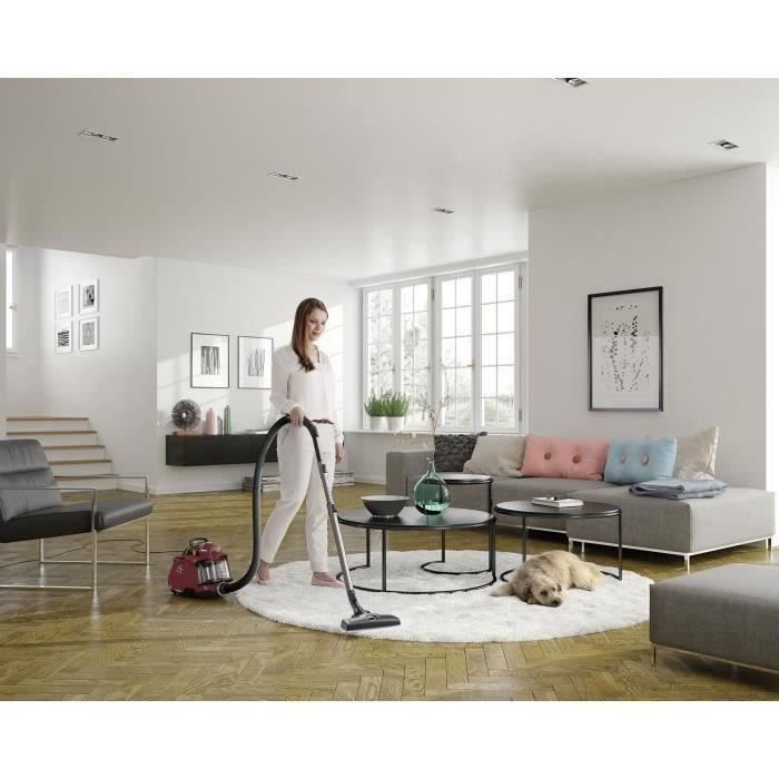 ELECTROLUX - Aspirateur sans sac - 650W - Silent Performer Cyclonic - rouge framboise - ESPC72RR – Image 3