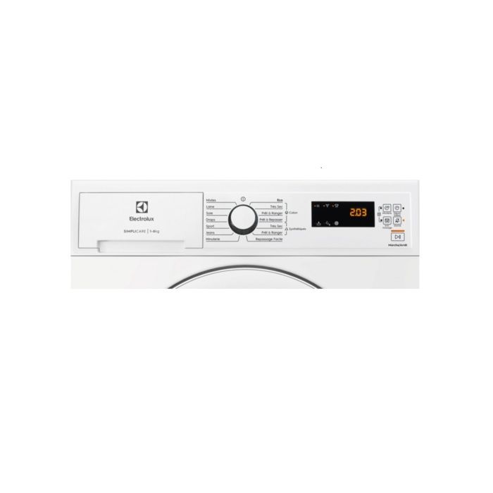 Electrolux Sèche-linge pompe à chaleur 60cm 8kg blanc - EDHF4812AC – Image 4