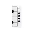 Electrolux Table de cuisson mixte 55cm 4 feux blanc - EGL62821OW – Image 2