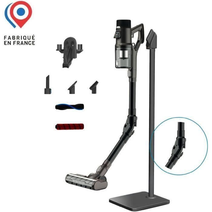 EZICLEAN Cycloboost FR8 Home - Aspirateur balai sans fil - 19 Kpa - 78dB - Made in France