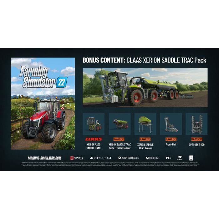 Farming Simulator 22 Jeu Xbox Series X et Xbox One – Image 2