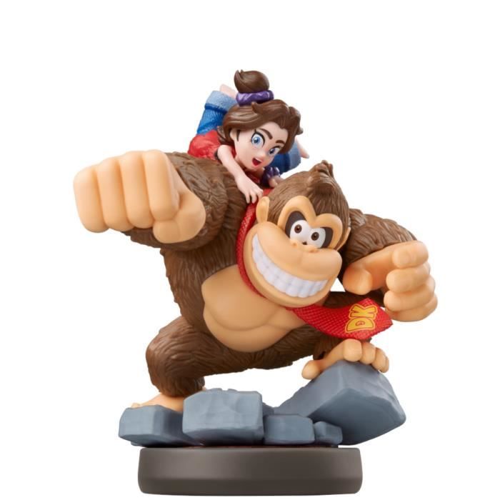 Figurine Amiibo - Donkey Kong & Pauline • Collection Donkey Kong – Image 2
