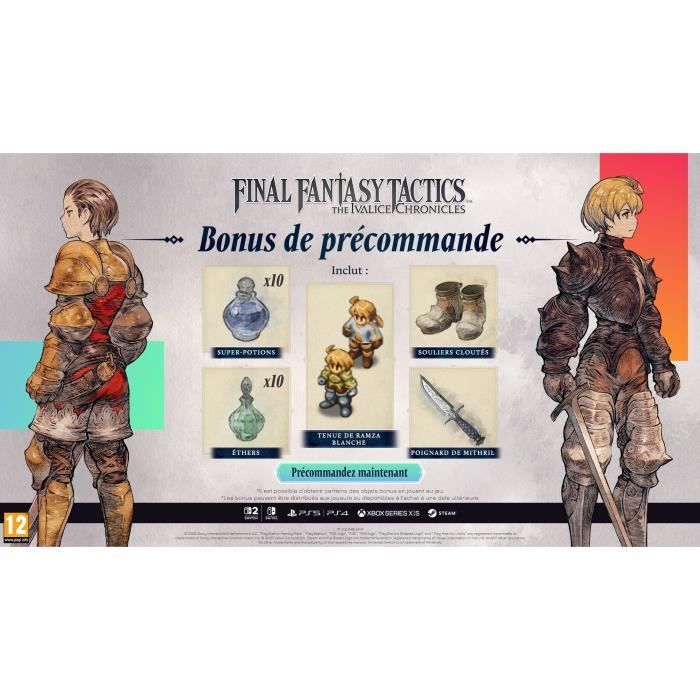 FINAL FANTASY TACTICS – The Ivalice Chronicles - Jeu Nintendo Switch – Image 2