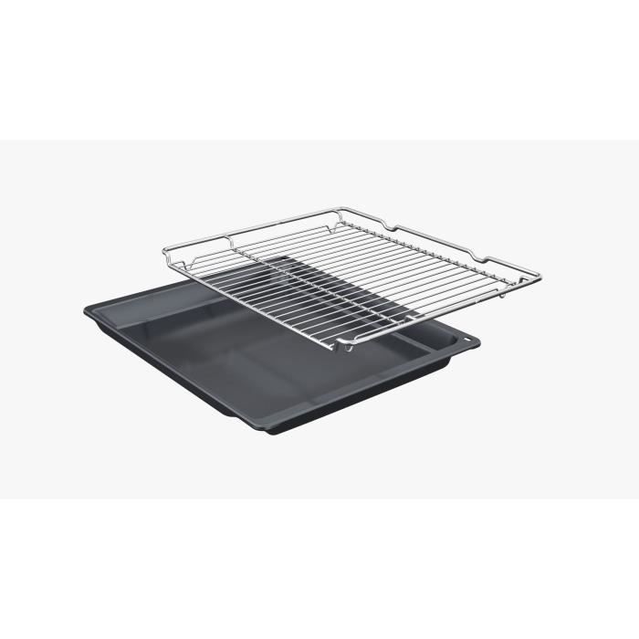 Four encastrable - BOSCH SERIE 4 - Inox - Chaleur tournante - 71 L - Classe énergie A+ – Image 2