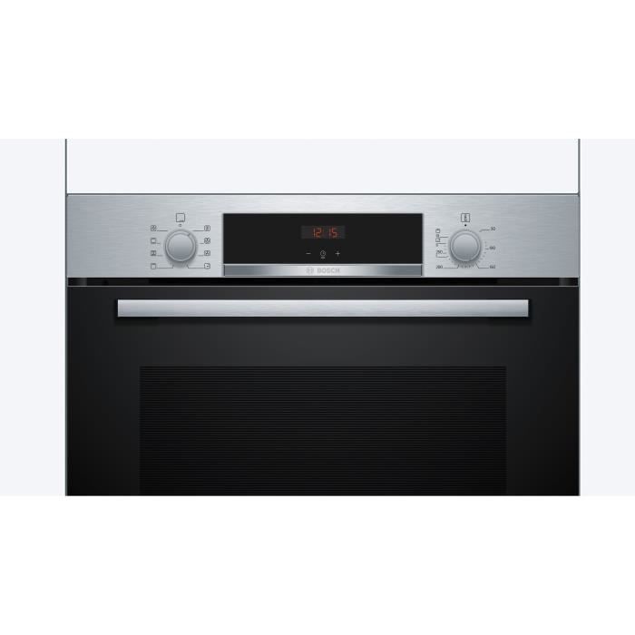 Four encastrable - BOSCH SERIE 4 - Inox - Chaleur tournante - 71 L - Classe énergie A+ – Image 3