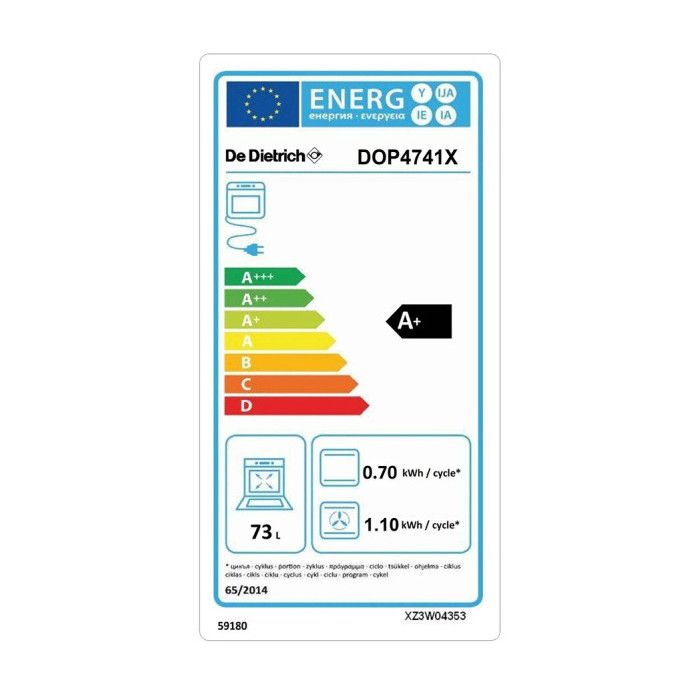 Four encastrable De Dietrich DOP4741X – Image 4