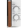 Four micro-ondes DOMO DO2720 - 20L - 700W - Minuterie 35mn - Fonction décongélation - L44 x P35,8 x H 25,8 cm - Blanc finition bois – Image 5