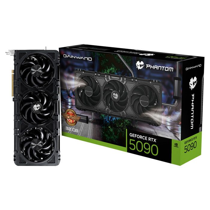 Carte graphique - Gainward - GeForce RTX 5090 Phantom GS - 32GB GDDR7 - PCI Express 4.0 x16 - NVIDIA – Image 2