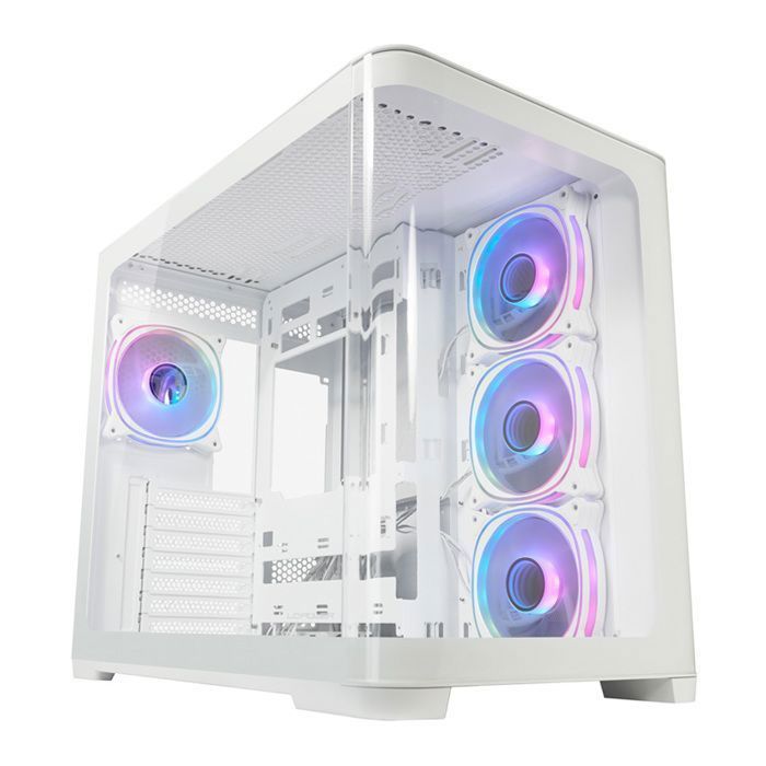 Boîtier PC - LC-Power Gaming 8001W Pro-Storm Light