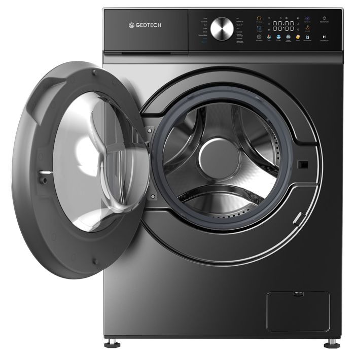 GEDTECH Lave-linge frontal GLLPS101400DG - 10 Kg - 1400 tr/mn - 16 prog - Eco - Intensif - Rapide – Très Faible conso - LED – Image 2