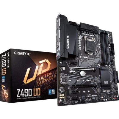 GIGABYTE Carte mère Z490 UD- ATX Socket 1200 Intel Z490 Express - 4x DDR4