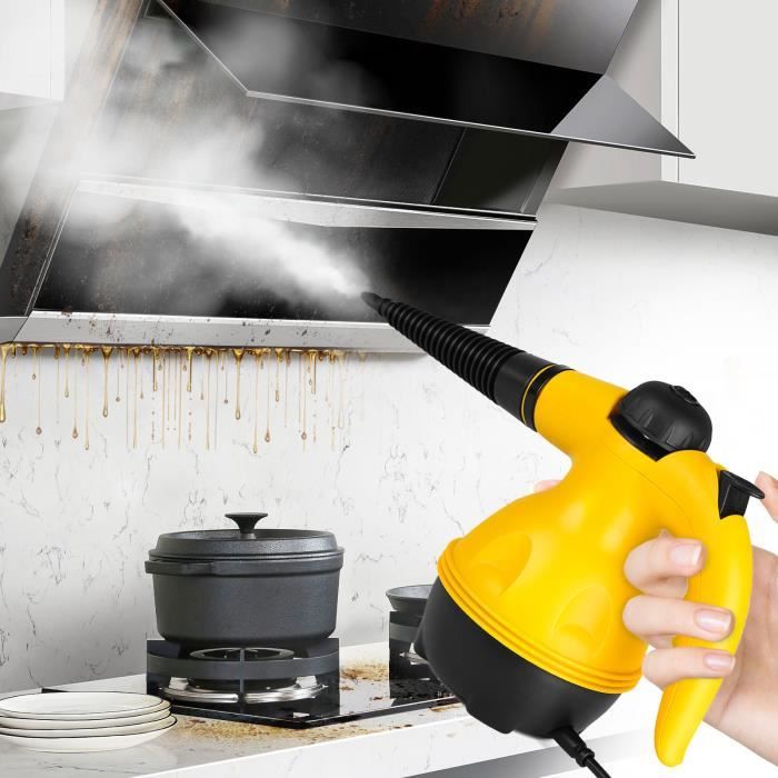 Nettoyeur vapeur - HOMEWELL - Haute température - 22x22x13.5cm - Stérilisation - Nettoyage en profondeur – Image 4