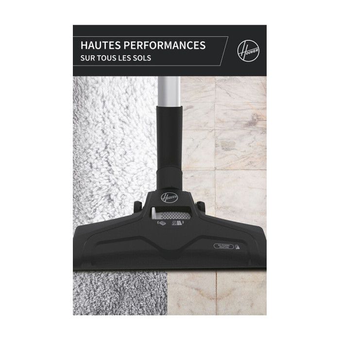 Aspirateur sans sac - Hoover - HP322PET - Spécial Animaux - 2L - 10m de rayon d'action – Image 2