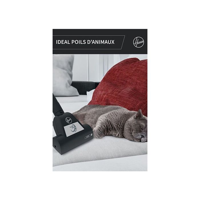Aspirateur sans sac - Hoover - HP322PET - Spécial Animaux - 2L - 10m de rayon d'action – Image 4