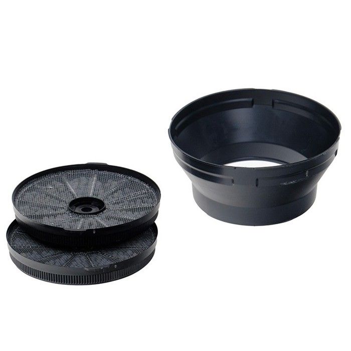 HOTTE DECORATIVE MURALE 90 CM - VERRE ET INOX - 559 m3 - 200W - 60dB – Image 5