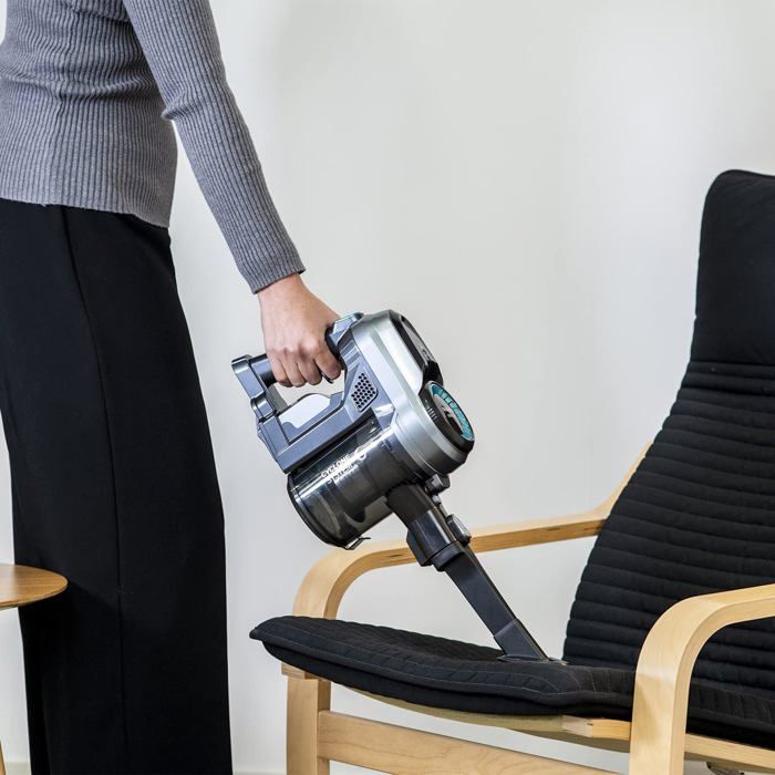 Ideal Avant - Aspirateur Balai Sans Fil 3 En 1,Autonomie 50 Min,29,6 V,2 Brosses,Charge Rapide,Filtre Hepa Gris – Image 6